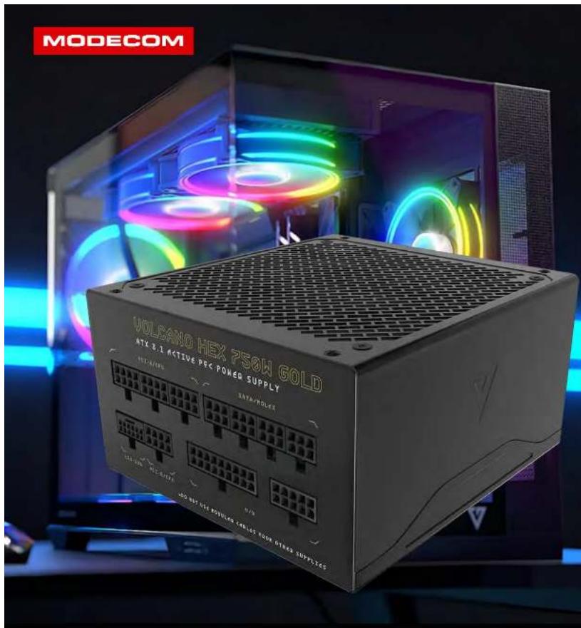 MODECOM VOLCANO HEX 250W GOLD ATE 8.3 ACTIVE PRE-PONEQ SUPPLY DATA/MODEX SECURITY MSCI-TELE 400 MHz OFFICE POWER CABLES FROM OTHER SUPPLIES