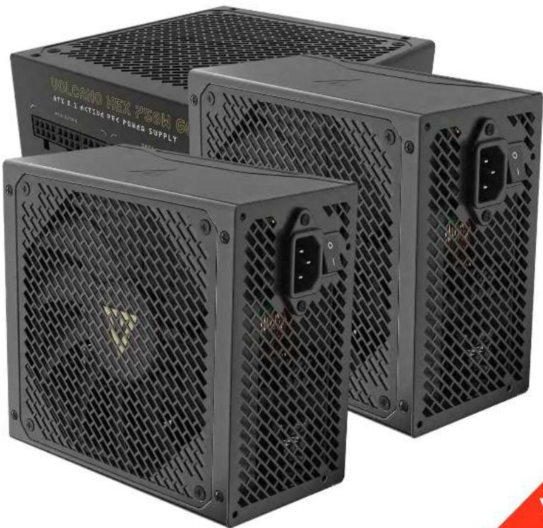 Volcano HEX 750W GOLD - WYBIERZ SWOJA WERSJE - 2