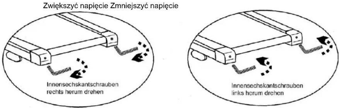 Hammer FlyRun 6.0 - Napinanie pasa bieżni - 1