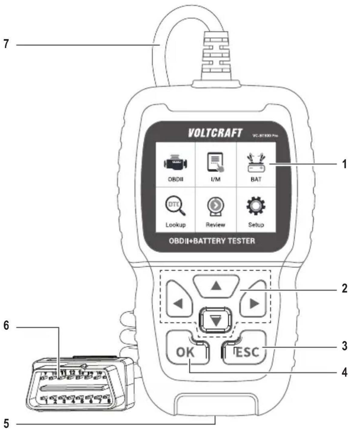 VOLTCRAFT VC-BT300Pro - Przegląd produktu - 1
