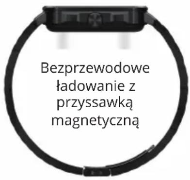 Bezprzewodowe ładowanie z przyssawką magnetyczną