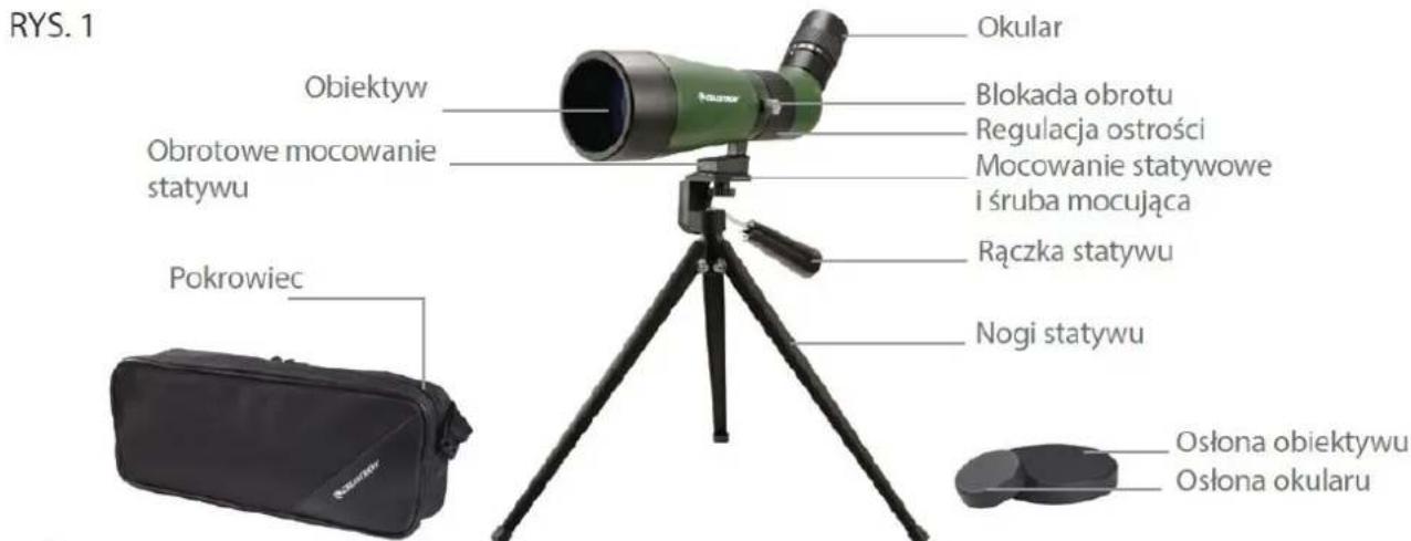 CELESTRON LandScout 50 - ZAWARTOŚĆ - 1