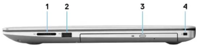 DELL Inspiron 3582 - W przypadku komputerów z napędem optycznym - 1