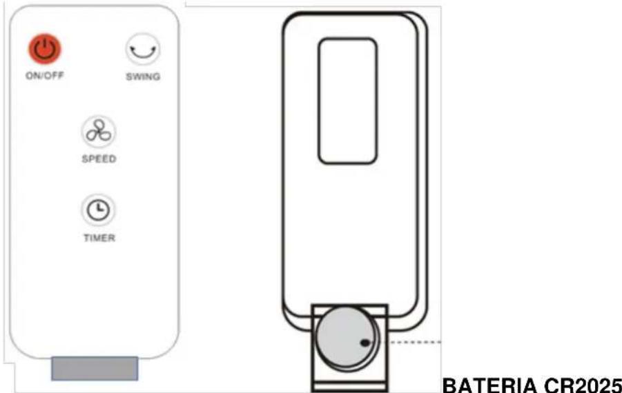 ON/OFF SWING SPEED TIMER BATERIA CR2025