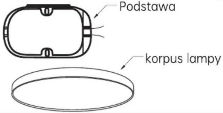 Podstawa korpus lampy