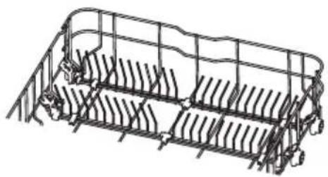 TOSHIBA DW-14F4EE-PL - Składanie półek suszarki - 1