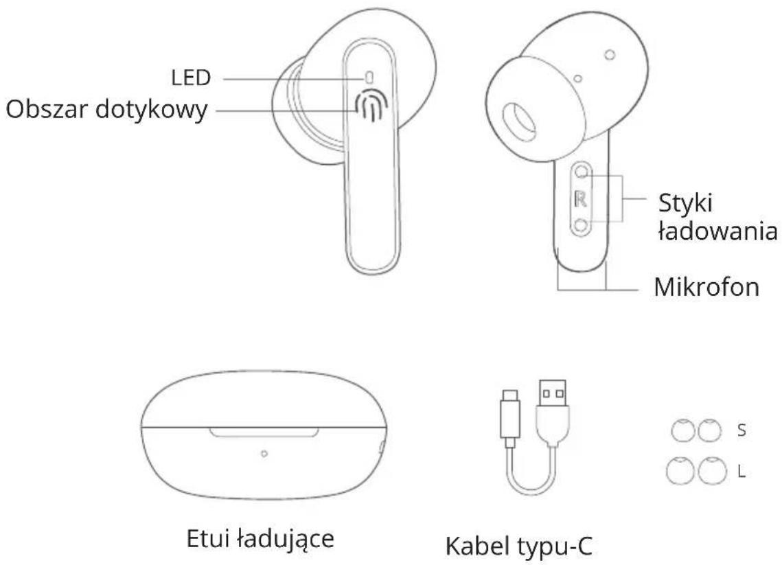 QCY T43 - Schemat urządzenia - 1