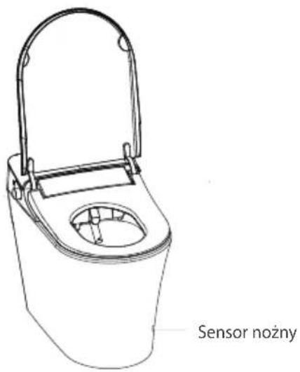 Sensor nożny