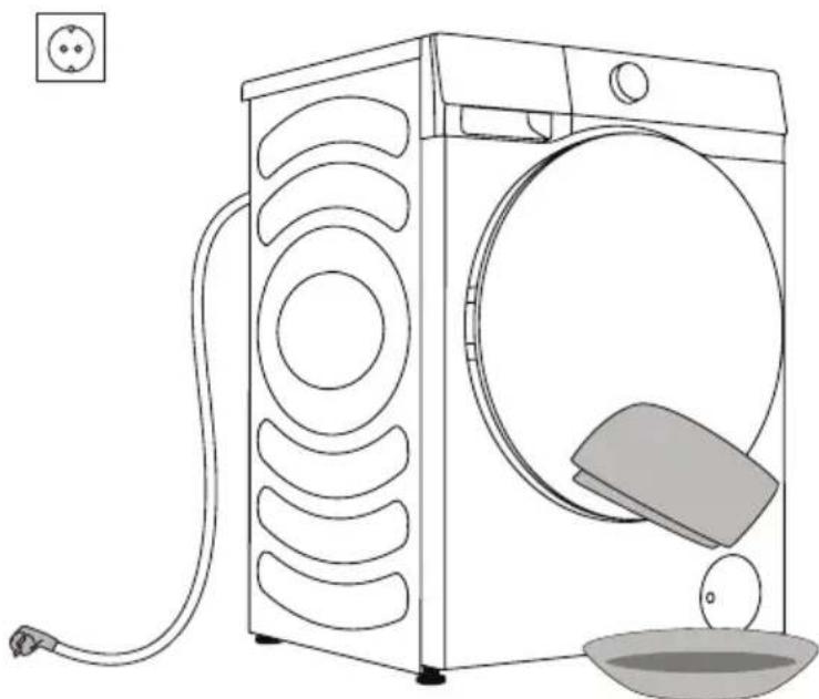 HISENSE WD3S8045BT - ⚠️ Przed czyszczeniem zawsze odłączaj urządzenie od prądu. - 1