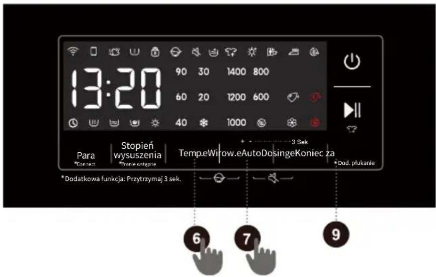 HISENSE WD3S8045BT - AutoDosing - 2