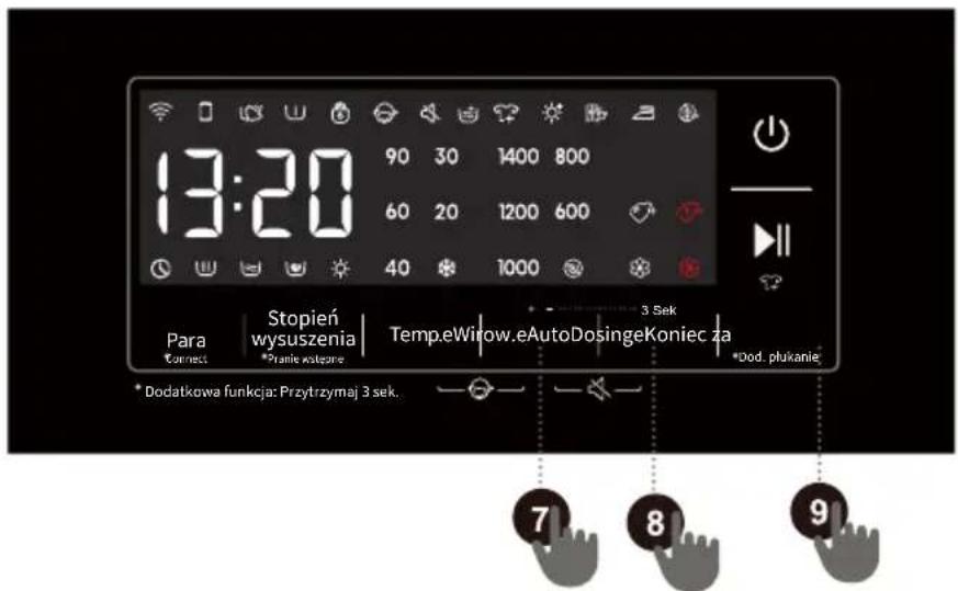 HISENSE WD3S8045BT - Blokada rodzicielska - 1