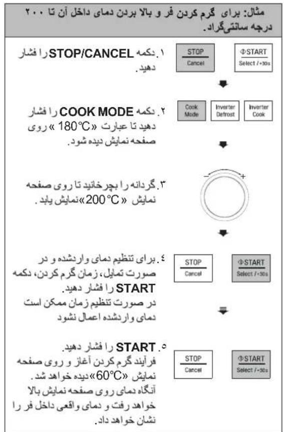 LG MC65SCR - حرارت پیش از آغاز پخت کانوکشن پخت کانوکشن - 2
