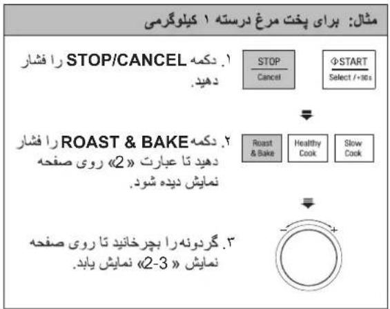 LG MC65SCR - پخت با جوچهگردان - 2