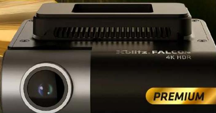 PODWÓJNA KAMERA-PODWÓJNE NAGRANIE Kamera współpracuje z kamerą tylną, która – podobnie jak przednia jednostka – nagrywa w 4K, została wyposażona w sensor Sony Starvis 2 oraz obsługuje technologię HDR. Dzięki temu Xblitz Falcon oferuje spójny, najwyższej jakości obraz niezależnie od perspektywy, jednoczesna rejestracja obrazu z przodu i z tyłu pojazdu tworzy pełny zapis wydarzeń na drodze, zwiększając wartość dowodową materiałów i zapewniając kierowcy poczucie pełnej kontroli. 00:00:11:08 00:00 XGNIZ FALCER 4K HDR PREMIUM
