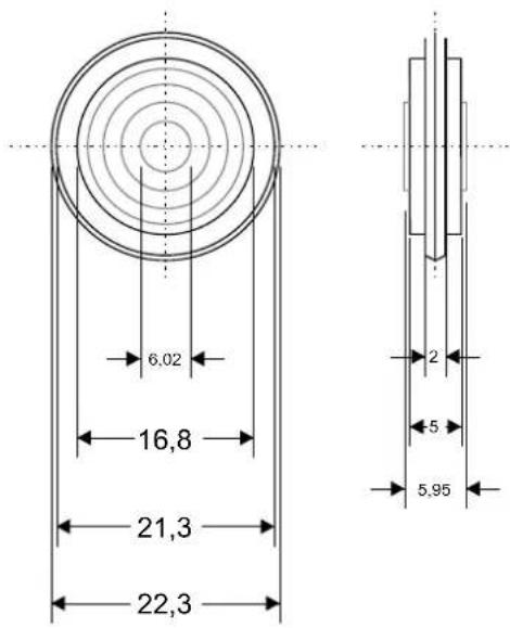 DEDRA 1163-100 - Dane dotyczące wskaźnika laserowego - 3