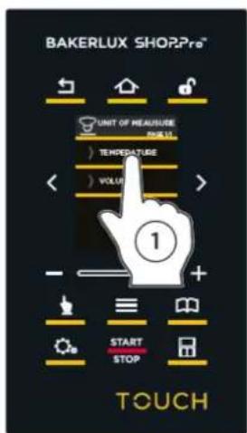 Unox BAKERLUX SHOP.Pro TOUCH XEFR-04HS-ETLV - JEZYK (LANGUAGE) - 3