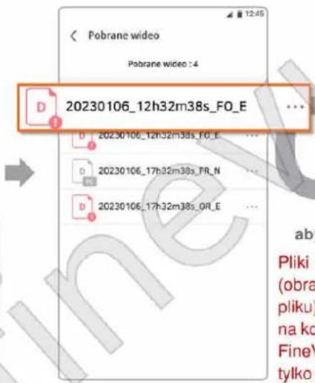 Pobrane wideo Pobrane wideo : 4 D 20230106_12h32m38s_FO_E ... D 20230106_12h32m38s_FO_E ... D 20230106_17h32m38s_FR_N ... D 20230106_17h32m38s_OR_E ...