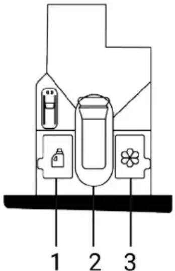 GRUNDIG GW9P69416W - Detergent, środek zmiękczający i inne środki czyszczące - 1