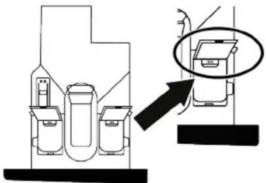 GRUNDIG GW9P69416W - Napełnianie płynnego detergentu i zmiękczacza - 3