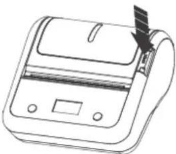 NIIMBOT B3S - Montaż rolki do papieru - 2