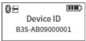 Device ID B3S-AB09000001