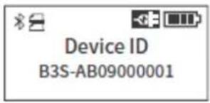 Device ID B3S-AB09000001