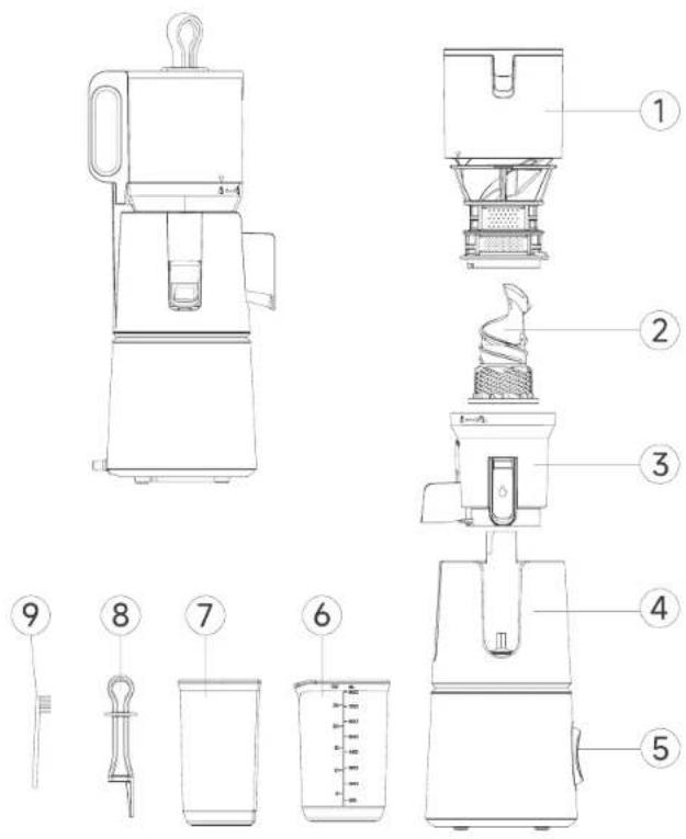MOVA SJ10 - Opis urządzenia - 1