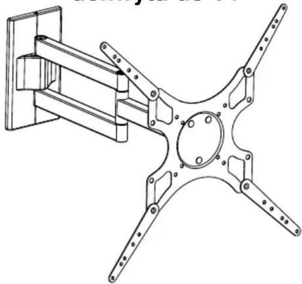 ART AR-61XL - Instrukcja instalacji uchwytu do TV - 1