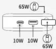 65W 10W 10W 65W