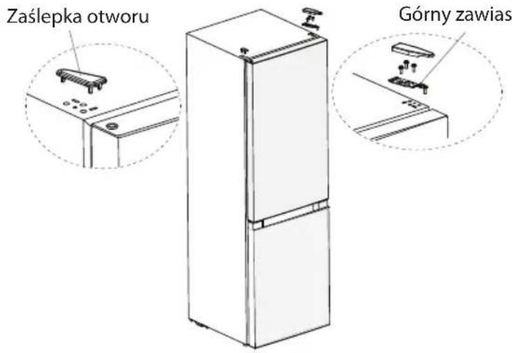 Zaślepka otworu Górny zawias