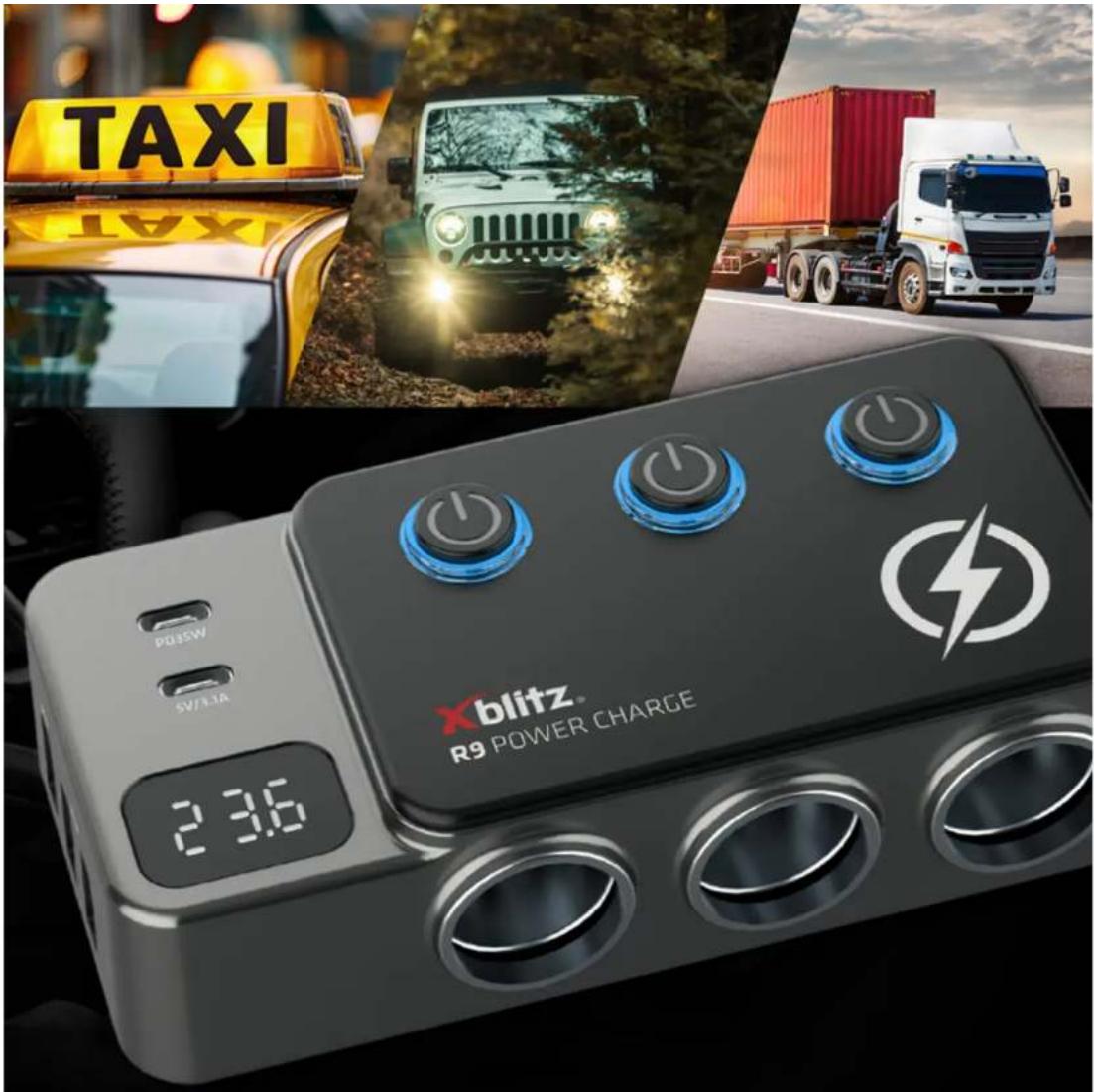 TAXI P035W SV/13A 236 Xblitz® R9 POWER CHARGE