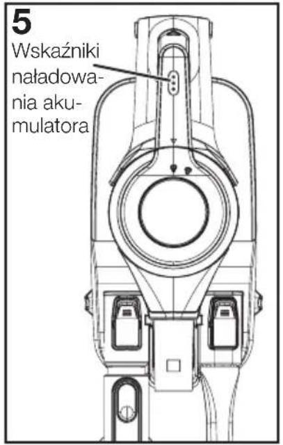 5 Wskaźniki naładowa- nia aku- mulatora