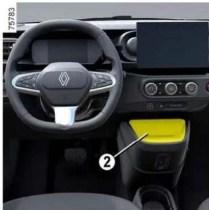 RENAULT Twingo (2025) - Schowki przednie - 2