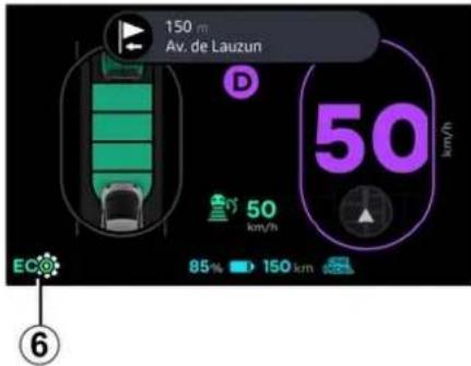 150 m Av. de Lauzun D 50 km/h 50 km/h EC 85% 150 km ⑥