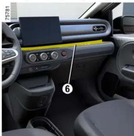 RENAULT Twingo (2025) - SCHOWKI, ELEMENTY WYPOSAŻENIA KABINY - 2