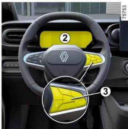 RENAULT Twingo (2025) - Lokalizacja kamery 1 - 1