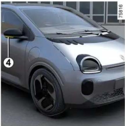 RENAULT Twingo (2025) - REFLEKTORY, ŚWIATŁA: WYMIANA ŻARÓWEK - 1