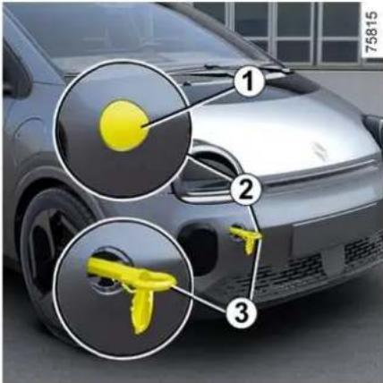 RENAULT Twingo (2025) - POSTĘPOWANIE W RAZIE AWARII - 2