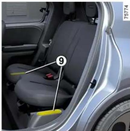 RENAULT Twingo (2025) - SCHOWKI, ELEMENTY WYPOSAŻENIA KABINY - 4