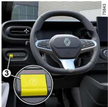 RENAULT Twingo (2025) - Za pomocą przełącznika 3 - 1
