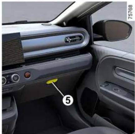 RENAULT Twingo (2025) - SCHOWKI, ELEMENTY WYPOSAŻENIA KABINY - 1