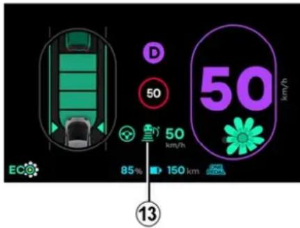 50 50 km/h 85% 150 km ⑬