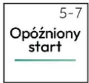 CANDY MQD 410CBL9-PL - Przycisk funkcyjny „Opóźniony " start - 1