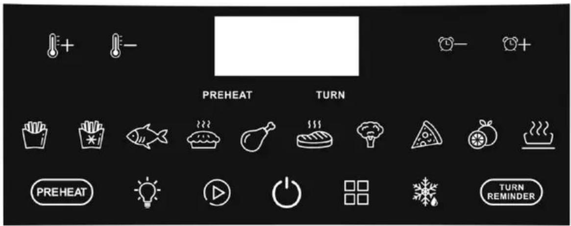 PREHEAT TURN PREHEAT TURN REMINDER