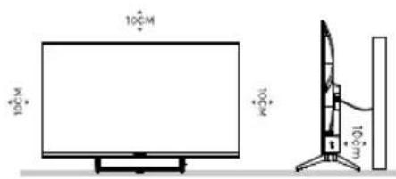 METZ 43MQF7500Z - Ustawianie telewizora - 1