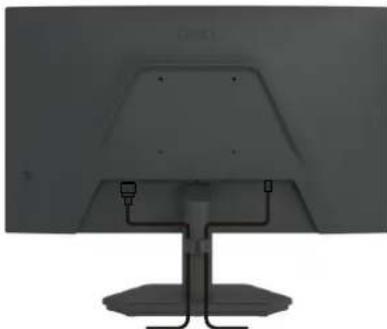 DELL SE2426HG - Prowadzenie kabli - 1