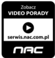 NAC TR102-452L-RH-T - DODATKOWE INFORMACJE DLA UŻYTKOWNIKA - 1