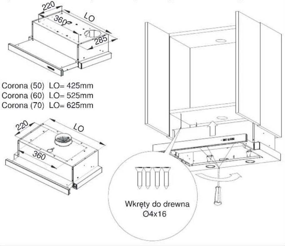 MAAN Corona 2 Touch - Czynności montażowe: - 5