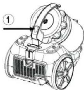Mozano Max Cyclonic 4000 - OPRÓŻNIANIE POJEMNIKA NA KURZ - 1