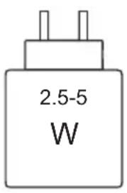 2.5-5 W